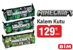 MİNECRAFT KALEM KUTU